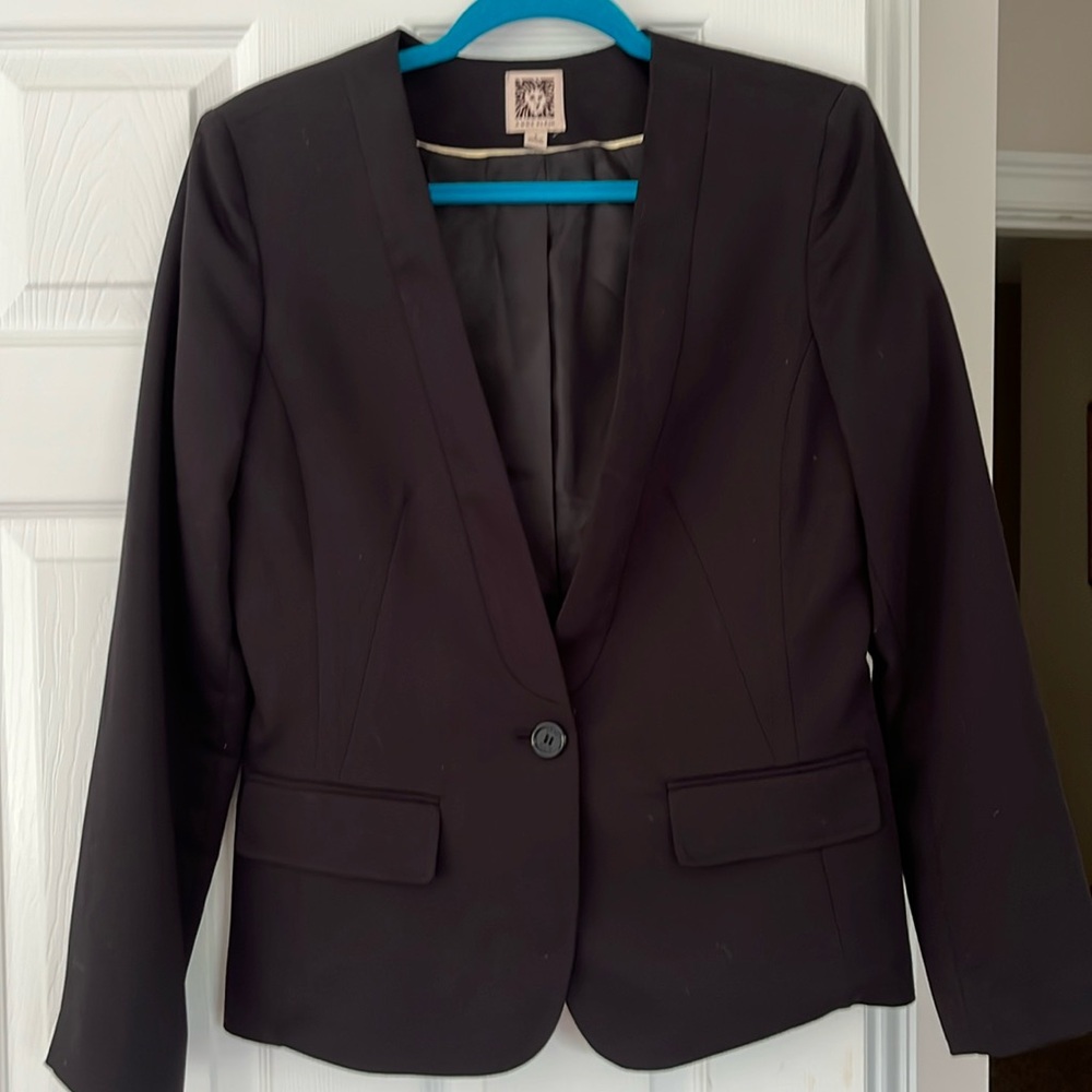 Women’s Size 8 Black Anne Klein Blazer